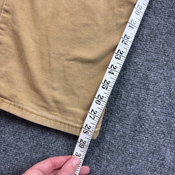 CARHARTT Men’s Relaxed Fit Rugged Canvas Work Utility Pants Hickory Camel  36x30 - Picture 7 of 8